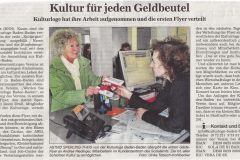 Kultur für jeden Geldbeutel, BNN 22.01.2014
